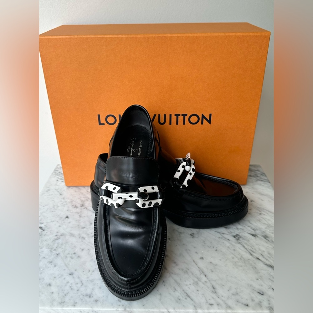 Louis Vuitton X Yayoi Kusama Academy Loafers